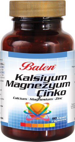 KALSİYUM & MAGNEZYUM  & ÇİNKO KAPSÜL